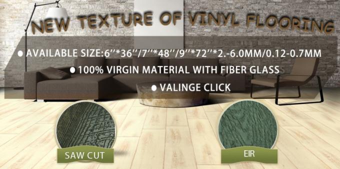4 0mm 6 0mm Valinge Click Sound Proof Luxury Vinyl Flooring In 3d