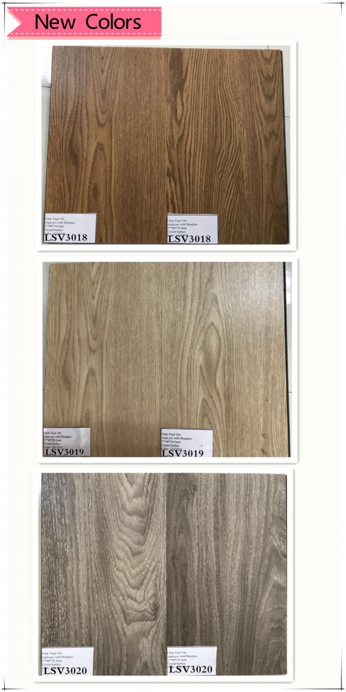 Waterproof Vinyl Composition Tile Flooring in Locking System
