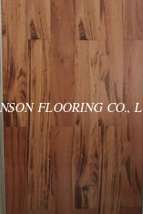 natural lacquered Prefinished Tigerwood Engineered wood flooring