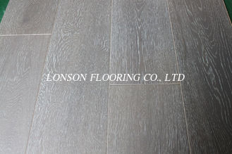 Russian Oak Engineered parquet flooring with grey washed finishing