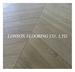 550 x 90 x 10MM, 60 degree 2 layers Chevron Euro Oak Engineered Wood Flooring, AB grade, Natural Brushed vanished,