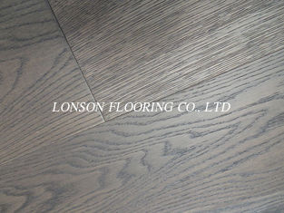 popular grey stained Russian Oak Engineered Wood Flooring, color mountain view