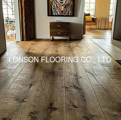 Quality Distressed Antique Wide Plank Oak Engineered Floor Size 4000 X 300MM factory