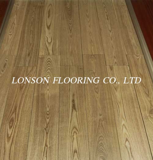 White Ash Multi Layers Engineered Hardwood Flooring With