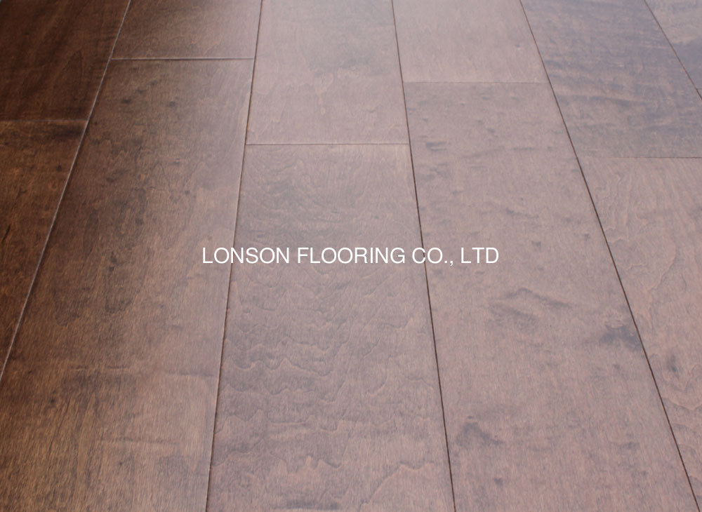 Asian Maple China Maple Engineered Wood Flooring With Mocca