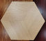 Prime Grade Hexagon Natural Oak Parquet Flooring, Straight Grain