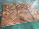 Smoked &amp; Stained Versailles Oak Parquet Engineered Flooring,  Character Grade