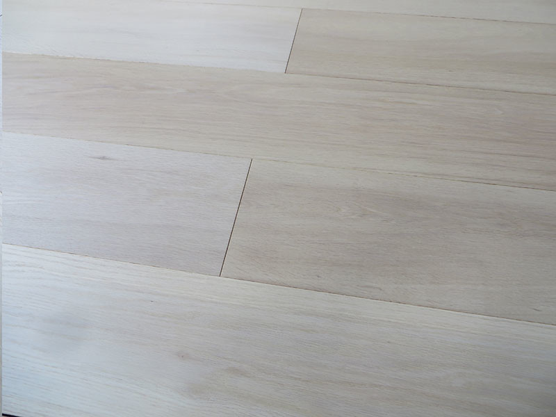 Russian Oak Engineered Wood Flooring Bleach White Uv Oil Abc Grade