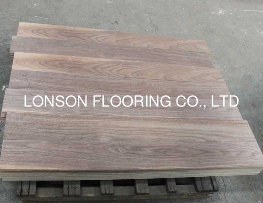 quality unfinished Black Walnut Engineered Flooring factory