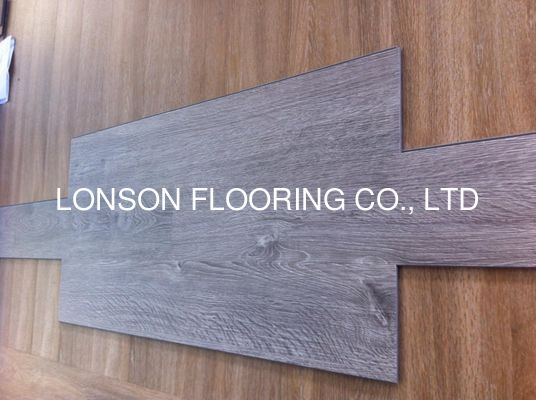 Quality Interlocking Vinyl Wood Grain Flooring PVC Vinyl Flooring Valinge Click factory