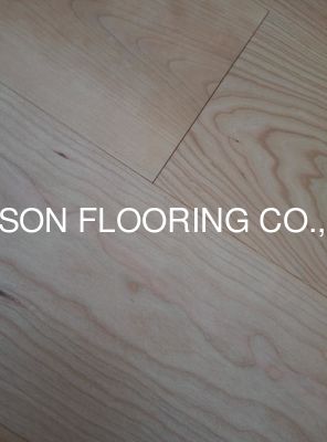 Quality American Cherry Engineered Wood Flooring AB Grade Smooth Surface Natural Color factory