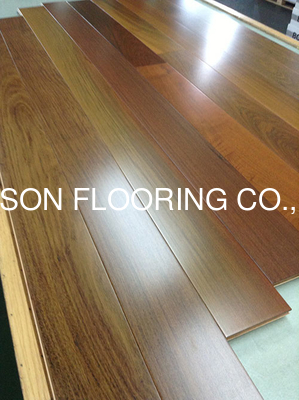 quality Qualified Brazilian Walnut Solid Hardwood Flooring, Ipe hardwood floors factory