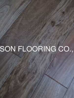 quality Spotted Gum Solid Timber Flooring, rustic surface, stain color, high JANKA hardness factory