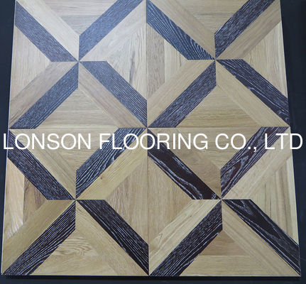 Quality Artistic Versailles Panels Flooring Wooden Parquetry Tiles Flooring Custom Designs factory