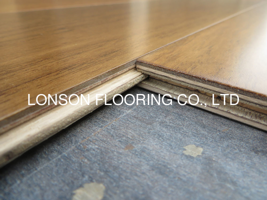 quality 2 layers burma teak engineered wood flooring, natural color with smooth surface factory