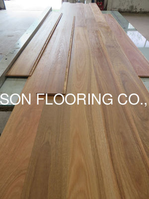 Quality Australian Spotted Gum Engineered Wood Flooring Square Edge 180mm Wide factory