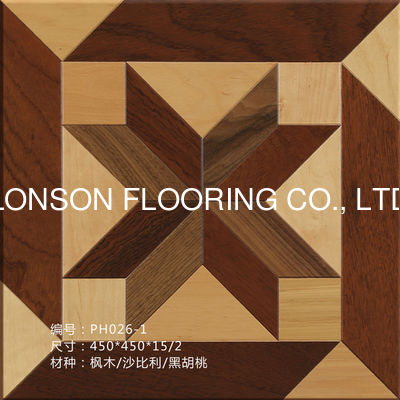 Quality Durable Parquetry Tiles Panels In Engineered Wood Flooring Customization factory