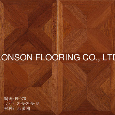 Quality White Oak Parquet Tiles Engineered Wood Flooring Customized Design factory