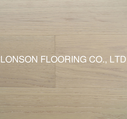 Quality premium A/B grade American White Oak Engineered Wood Flooring, color EB02, slight brushed factory