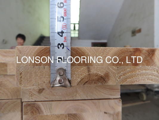 quality unfinished Oak Veneered Door Liner, 3 faces veneered & Finger Joint Fir Core factory