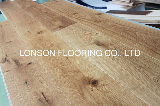Quality Natural Oil European Oak Parquet Flooring Smooth Surface Engineered Oak Flooring factory