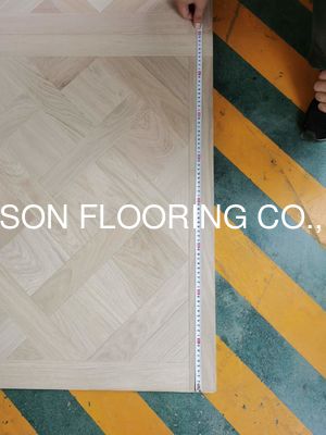 Quality Unfinished Versailles Panels Flooring Oak Engineered Panels With Internal Bevels factory