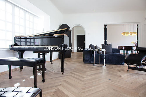 Latest company case about Oak Herringbone Parquet Flooring From South Africa
