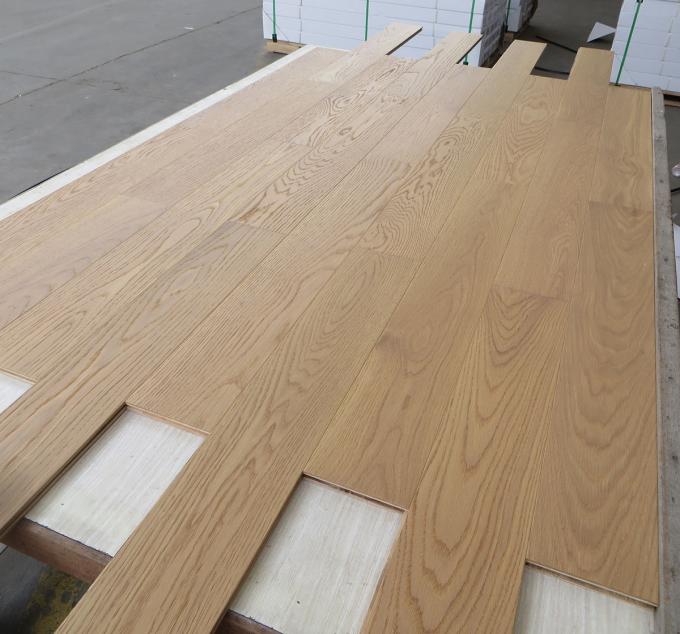 American White Oak engineered flooring with selected A/B grade. light stained for different designs