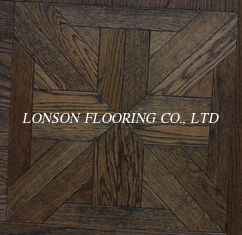 wood parquet floor-brushed oak