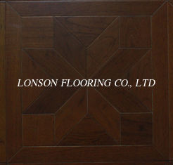 walnut wood parquet floor