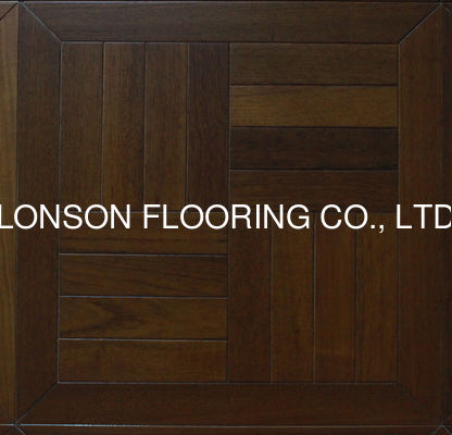 Quality Burma Teak Wood Versailles Parquet Floor Tiles Engineered Wood Flooring factory
