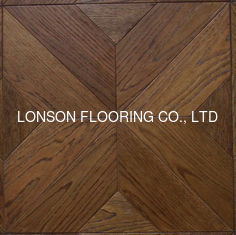 Quality White Oak Parquet Tiles Engineered Wood Flooring Customized Design factory