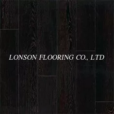 Wenge multi layers engineered parquet flooring with stained lacquer