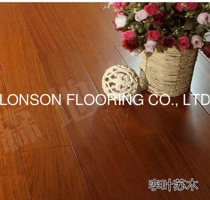 Quality Exotic Brazilian Cherry Engineered Wood Flooring with Smooth Surface Treatment and 10-25 Years Warranty factory