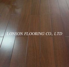 stained Brazilian Teak(cumaru) engineered flooring with flat surface