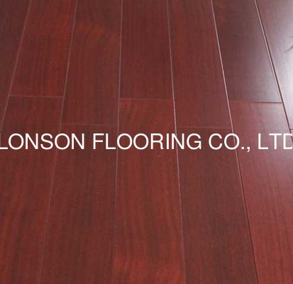 Quality Balsamo Santos Mahogany Engineered Hardwood Flooring 60mm-220mm Width factory