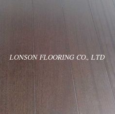 ipe stained Sapele Engineered Hardwood Flooring, smooth finishing