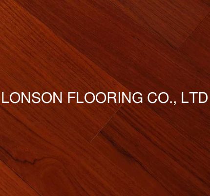 Quality Afromosia Engineered Wood Flooring with 1260psi Top Layer Hardness E1 Standard Glue and 8%-12% Moisture factory