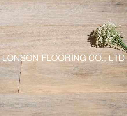 Quality White Oiled Oak Engineered Hardwood Flooring With Rustic Grade Modern Style factory