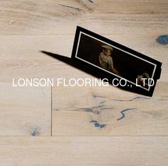 Quality Classic Wide Plank Oak Engineered Hardwood Flooring With White Oiled factory