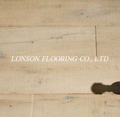Classic Oak Engineered Wood Flooring with sawn mark and white stained