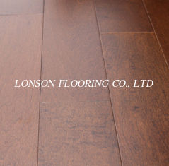 flat Chinese Maple Engineered Wood Flooring,Toffee color stain to Canada