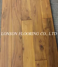 Chinese Teak Solid wood Flooring; Asian Teak hardwood floors, Black Locust wooden floors, golden teak stained