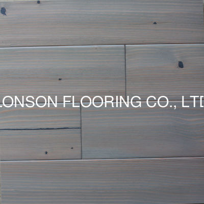 Quality Handscraped Pine Engineered Hardwood Flooring With Color Stained factory