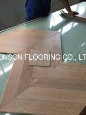 Quality Environmental Oak Chevron Parquet Flooring Length 500mm-1200MM factory