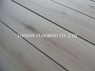 Invisiable oil Oak engineered wood flooring, rustic grade and natural color