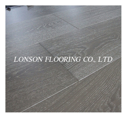 Selected ABC Grade Oak Engineered Wood Flooring, 300MM Wide, Color Grey Wood