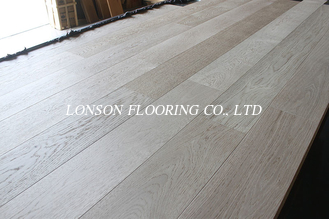 2-layers 1 strip Prime European Oak Engineered Wood Flooring, AB Grade, Brushed Unfinished 1900x165x12MM