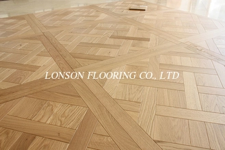 Prefinished Versailles Oak Panel Engineered Flooring, Selected ABC