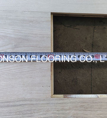 Quality Unfinished 3000MM Euro Oak Engineered Hardwood Flooring Square Edge factory